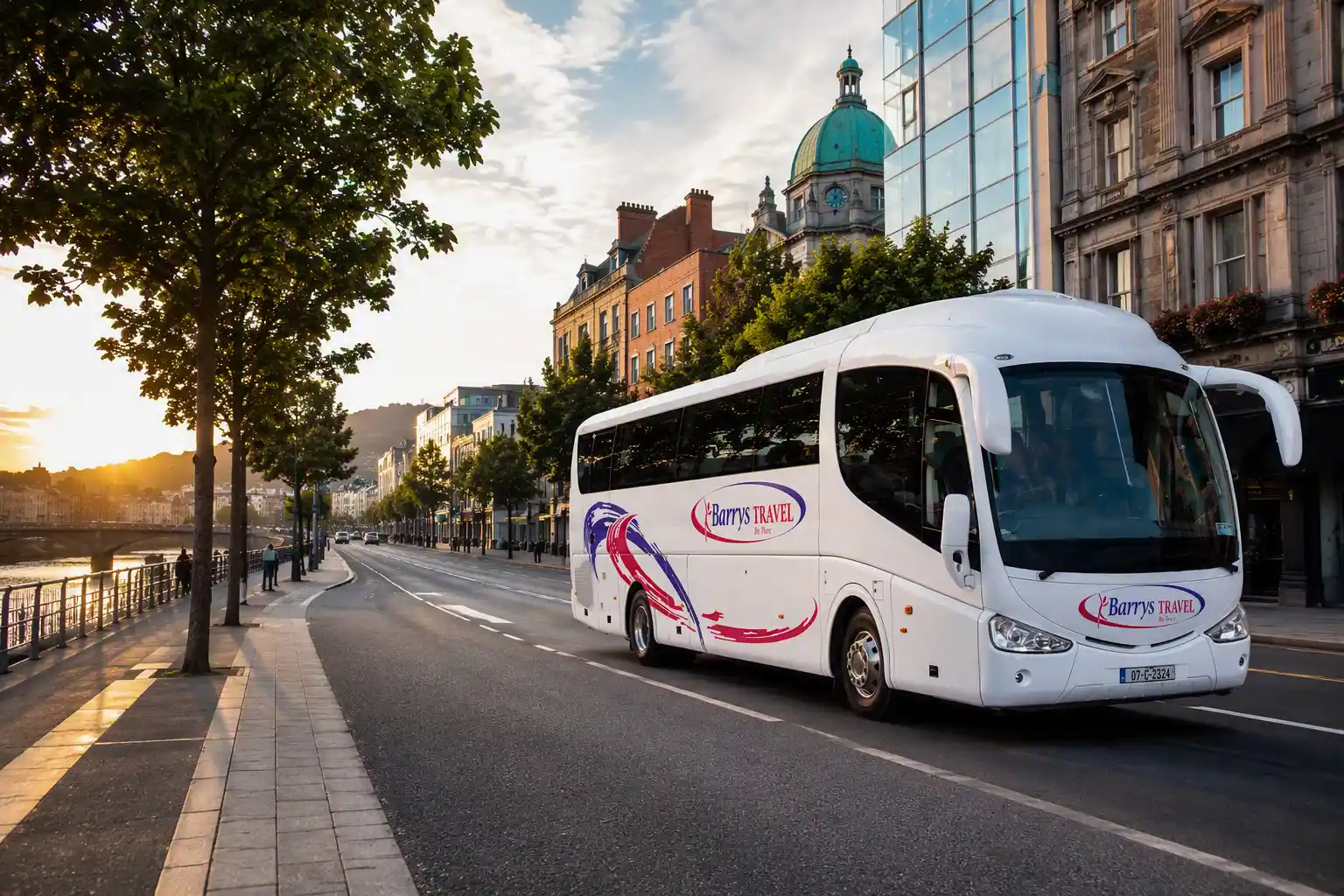 barrys coaches bus